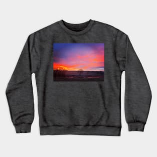 Wyoming sunrise Crewneck Sweatshirt